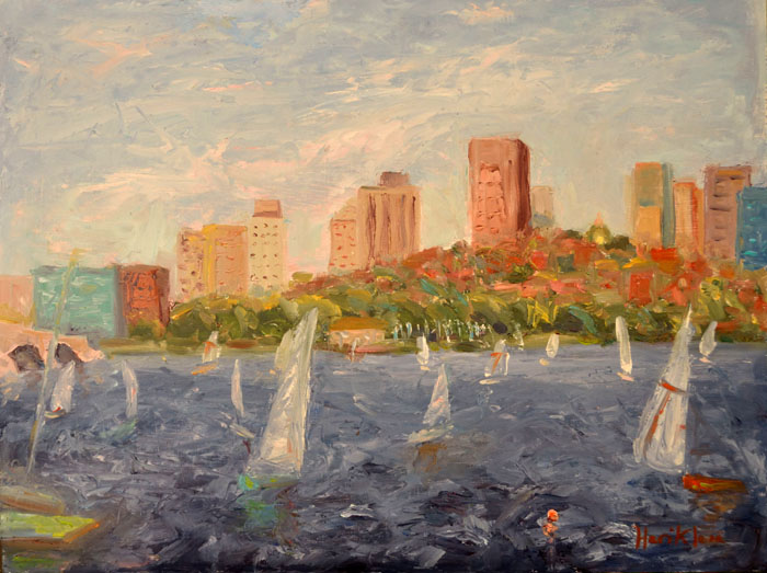 Charles River and Beacon Hill